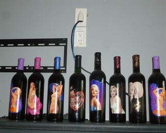 Norma Jean Wine, Marilyn Merlot...Collectible wine, all unopened