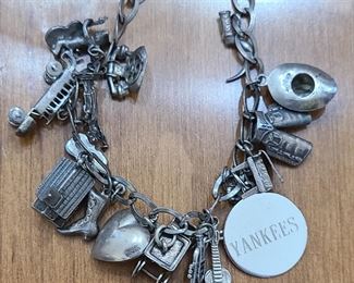 Sterling Silver Charm Bracelet