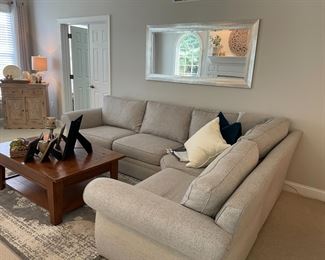 POTTERY BARN SECTIONAL