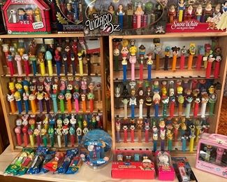 Pez Dispensers - Cases will be sold with dispensers        Boxed ones sold separately
