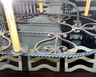 Alternate view of chandelier