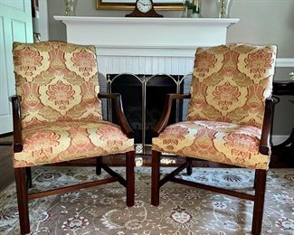 Upholstered armchairs