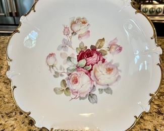 Schumann Arzberg Germany Antique Rose plate