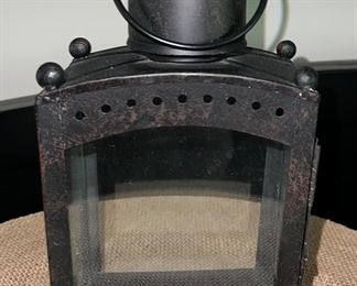 Pottery Barn Jasper Nautical votive lantern