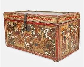 Italian Painted Trunk
