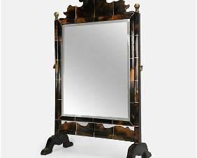 Antique Victorian Style Table-Top Celluloid Cheval Vanity Mirror
