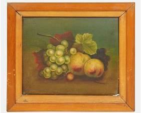 Fruit Still Life Acrylic Painting on Artist Board
