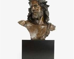 Price, Gary Lee. Jesus Of Nazareth Original Bronze Bust Statue Limited Edition 20/33
