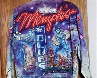 Memphis The Blues Elvis jacket. Way cool!!!