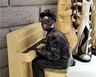 Jazz Black Musician Pianist
