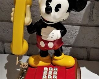 Micky Mouse Vintage phone