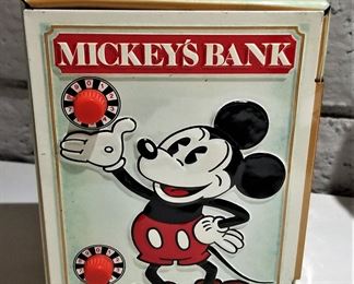 Mickey Mouse vintage bank