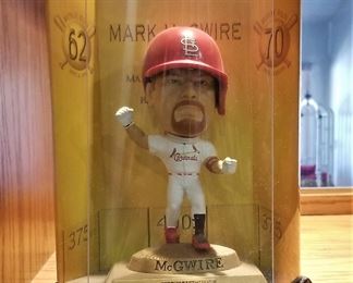 Mark David McGwire, nicknamed "Big Mac", is an American former professional baseball first baseman who played 16 seasons in Major League Baseball from 1986 to 2001 for the Oakland Athletics and the St. Louis Cardinals.