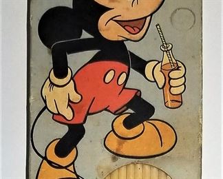 Vintage Mickey Mouse Sunshine Straws