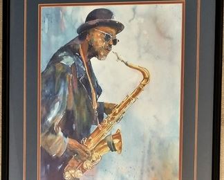 Blues Jazz musician art
