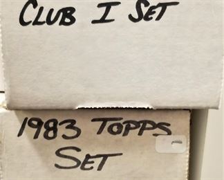1991 Topps and 1983 Topps Baseball cards