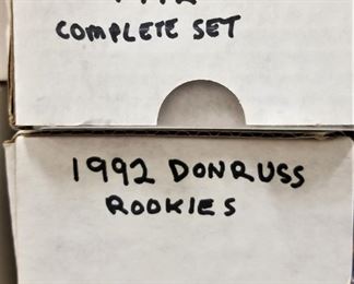 1992 Don Russ the Rookies complete set, 1985 Don Russ