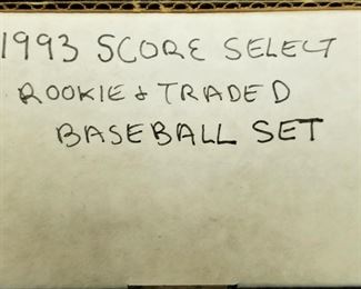 1993 Score Select Rookie Baseball Set