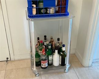 Lucite cart