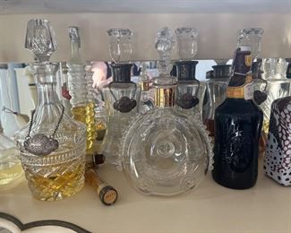 Baccarat bottle sold 