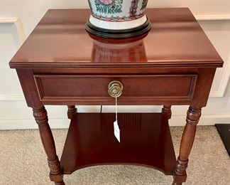 SOLD - Baker side table -22x18x27