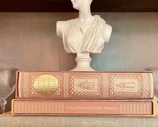 SOLD Close up of women statue