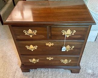 $100 - End Table with 3 drawers (2 available) - 14x22x22