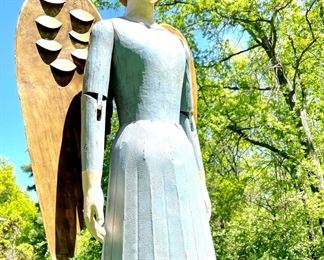 SOLD - Angel Altar - 21x10x52