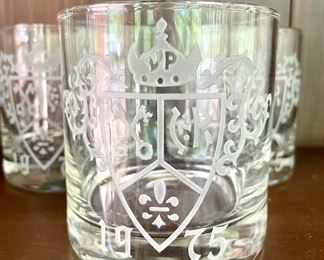 SOLD - set of 6 glasses vp 