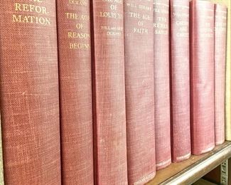 $80 - “The Story of Civilization” 8 volume set by Will Durant