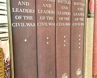 SOLD - LOTS OF CIVIL WAR BOOKS! “Battles and Leaders of the Civil War” 4 volume set 