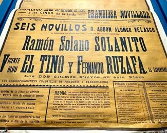 Detailed view of Bull Poster