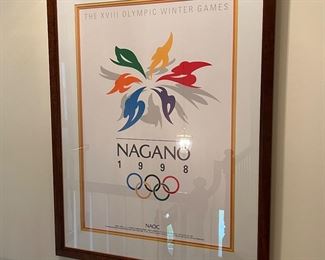 1998 Olympic Winter Games framed print