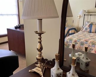 Table lamps and decor.....