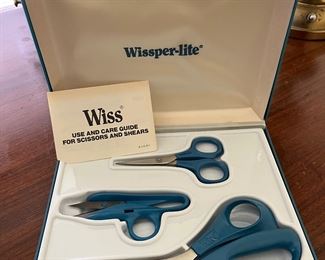 Wiss sewing scissor set