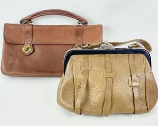 Vintage Park Lane & Saber Leather Handbags
