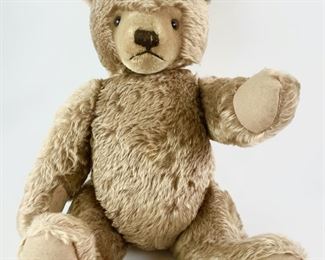 Large Vintage Steiff jointed Mohair Brown 19" Teddy Bear

