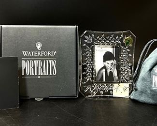 Waterford Crystal Portraits Lismore Frame In Original Box
