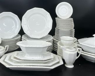 Rosenthal Germany Maria Plates, Bowls, Saucers, Tea Cups, Lidded Tureen, Creamer, and More
