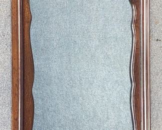 20th C Fancy Wall Mirror Flower & Shell Design
