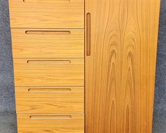 Mid Century Modern Teak Bachelors Chest MCM
