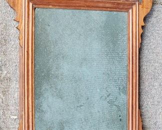 Antique Small Chippendale Wall Mirror
