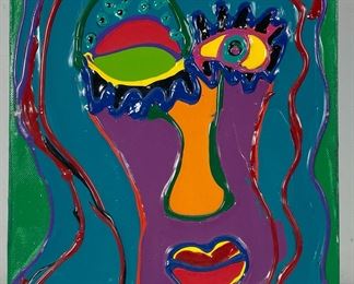 Original Acrylic Painting on Canvas. Unknown Artist
