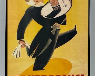 Vintage Fernet Branca Poster Print
