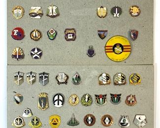 Vintage United States Army PSYOP Psychological Operations Soldiers Pin Collection
