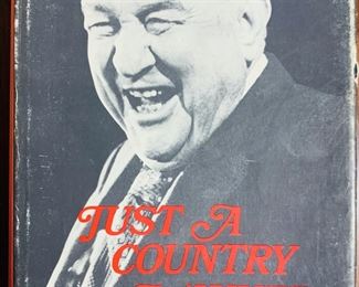 1974 First Edition Signed Just A Country Lawyer by Paul R. Clancy Signed by Author - 310 Pages With Dust Jacket
