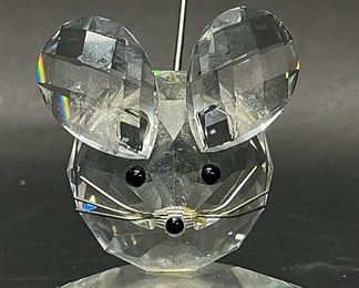 SWAROVSKI CRYSTAL MOUSE PAPER WEIGHTS
