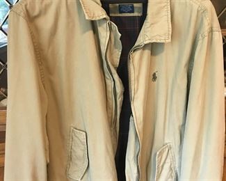 Polo Ralph Lauren plaid lined jacket