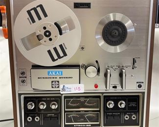 AKAI 1730D-SS SURROUND STEREO REEL TO REEL