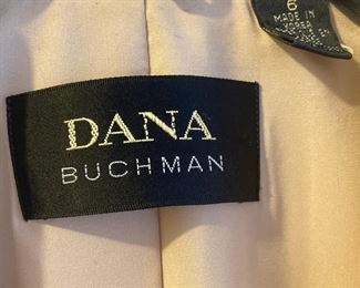Dana Buchman Cream Dress Coat